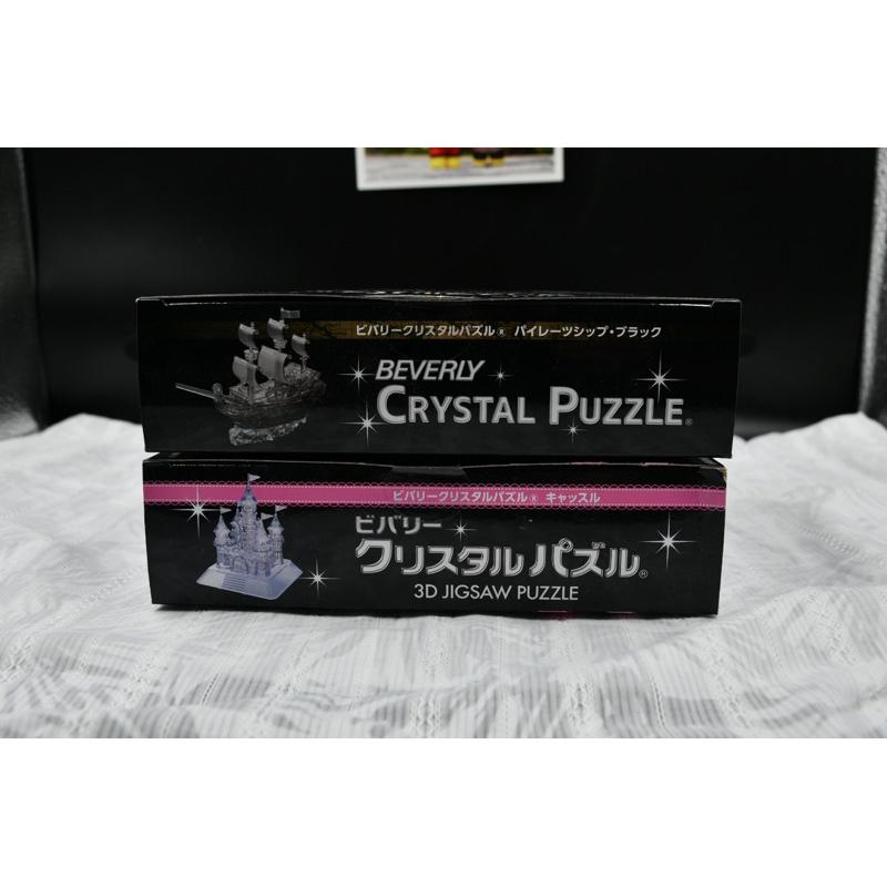 正版 3D立體水晶拼圖 城堡 海盜船 童話 Beverly 日本 105 98 pic rystal puzzle-細節圖5