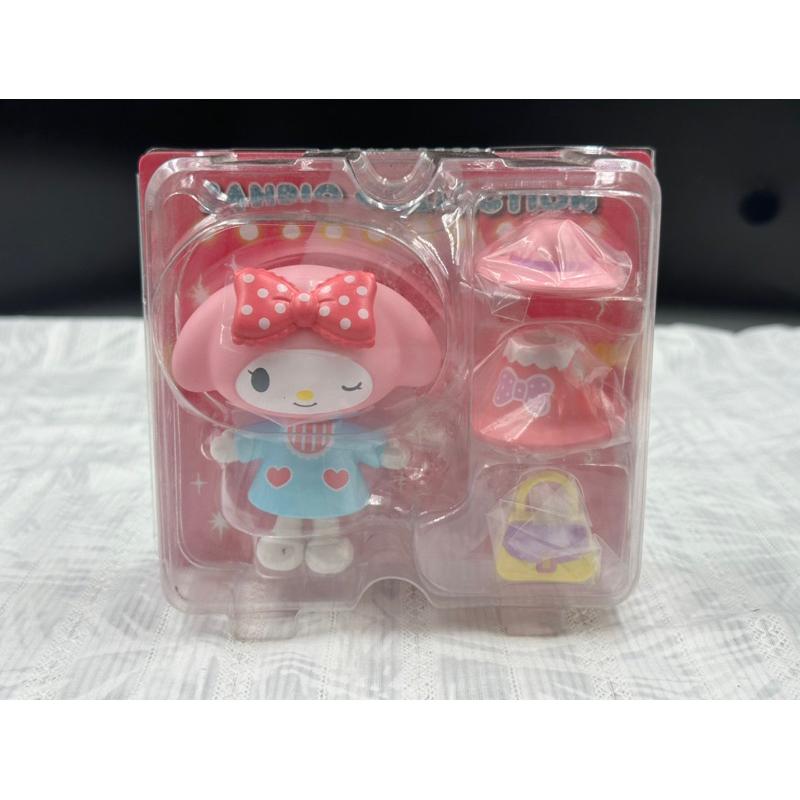 正版 三麗鷗 Sanrio 凱蒂貓 美樂蒂 庫洛米 大耳狗 惡魔庫洛米 造型玩具 換裝擺飾玩偶 桌上擺飾-細節圖6