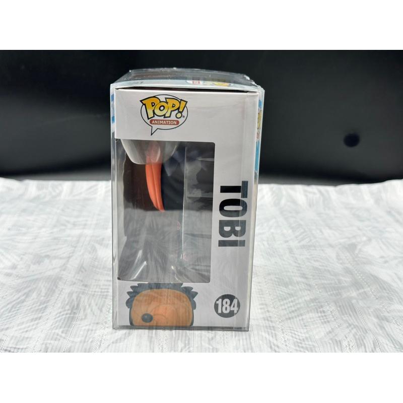 上海 FUNKO POP 184 宇智波 帶土鳶 曉 TOBI 火影忍者 手辦 桌面擺飾-細節圖2