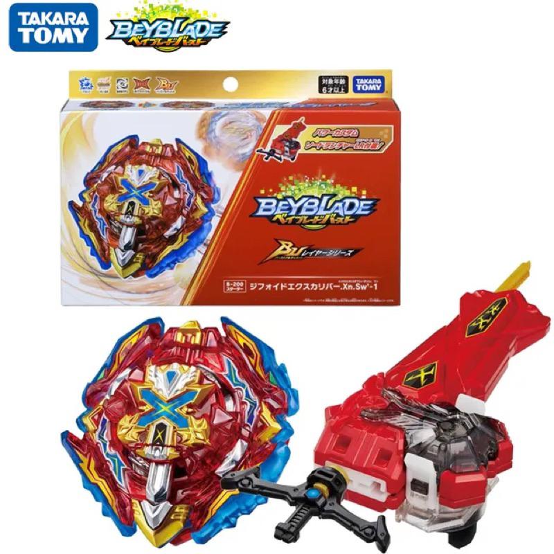 正版 戰鬥陀螺 突擊聖劍 B-200 發射器 陀螺 TAKARA TOMY BEYBLADE-細節圖4