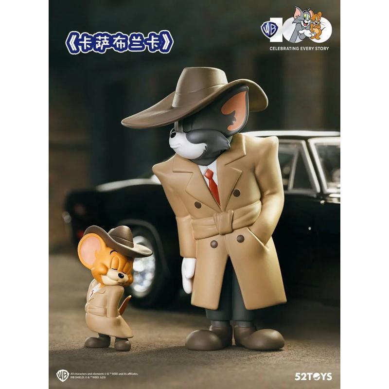 正版 華納 100周年纪念 湯姆貓與傑利鼠 52TOYS 盒玩 盲盒 公仔 TOM and JERRY-細節圖6