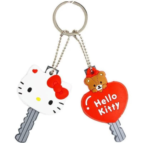 正版 三麗鷗 凱蒂貓 hello kitty 鑰匙套 保護套 Sanrio