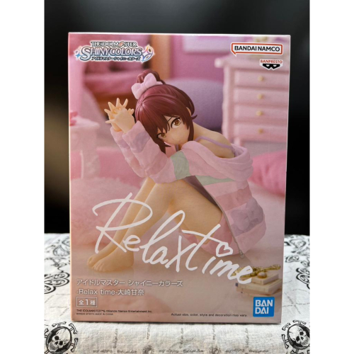 正版偶像大師大崎甘奈偶大閃耀色彩RELAX TIME 偶大大崎甘奈萬代Bandai