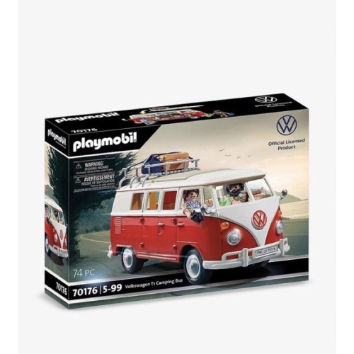 正版 德國 playmobil 摩比人 70176 福斯 Volkswagen 露營車 T1