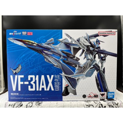 正版 超時空要塞 劇場版 DX超合金系列 VF-31AX 凱羅斯PLUS 疾風 因梅爾曼 萬代 Bandai