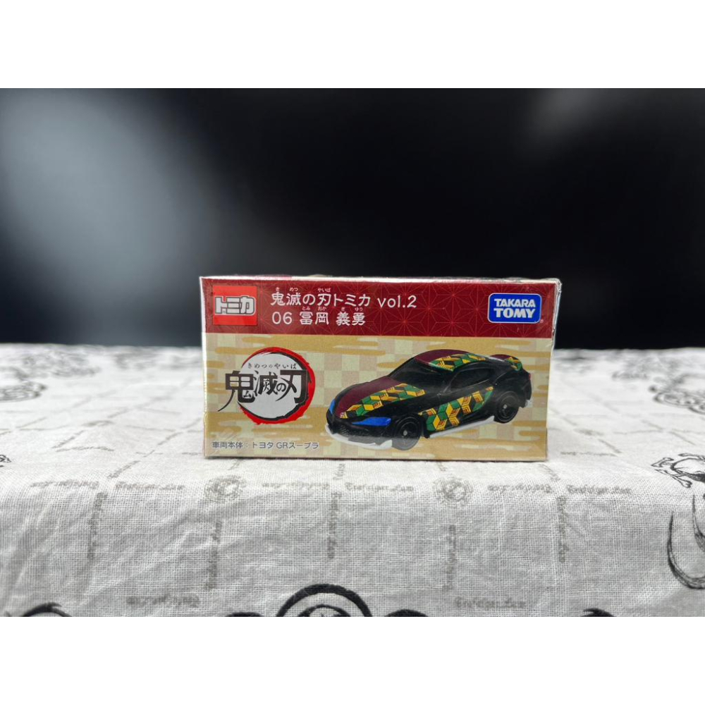 正版 鬼滅之刃 Vol2 小汽車 炎柱 水柱 岩柱 霞柱 蟲柱 鬼殺隊 Tomica 多美-細節圖8