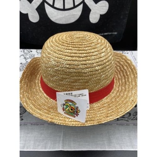 正版 白證 海賊王 魯夫 草帽 帽子 正版授權 紅髮傑克 20週年紀念 和之國 大人 小孩 都可戴 擺件 配件