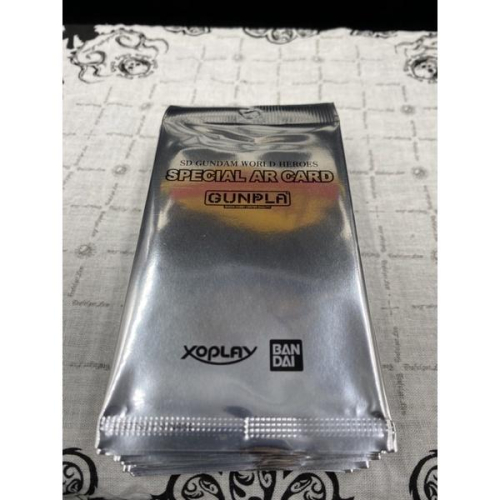 正版 SD 鋼彈 卡片 卡牌 限定版 xoplay Gunpla 萬代 補充包 卡包 模型