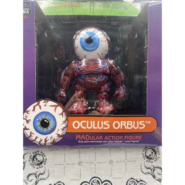 正版 Oculus Orbus 瘋狂球 Mad balls PVC 可動 公仔 瘋狂 眼球 肌肉 暴力-細節圖6