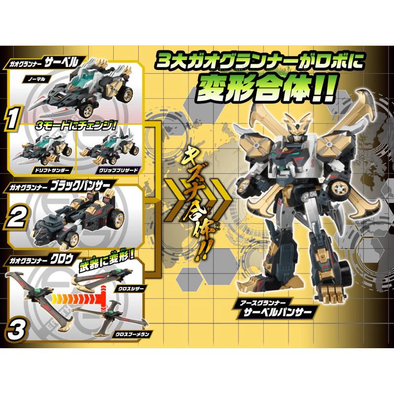 正版 地球防衛隊 EG03 戟虎黑豹 黑豹 變形合體 機器人 TAKARATOMY-細節圖2