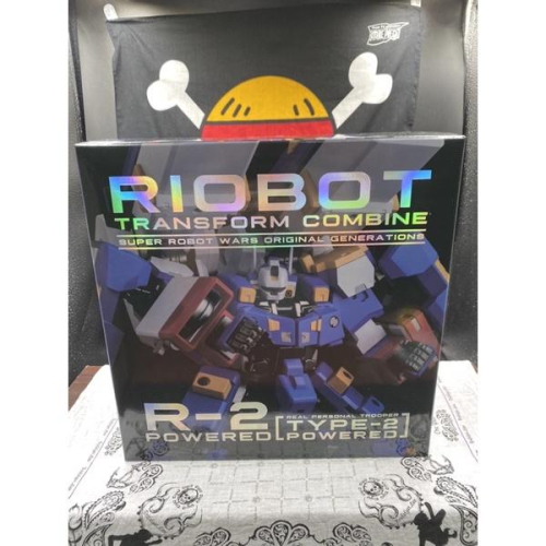 正版 RIOBOT 千值練 變形合體 R-2 強化型 機器人 變形 合體 PVC