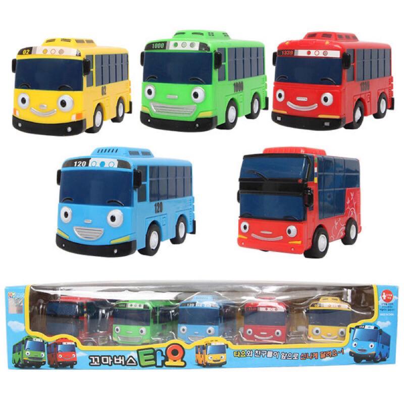 正版 韓國 ToyToy ICONIX 發條小巴士 汽車 巴士 玩具-細節圖2