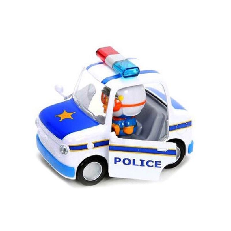 正版 韓國 PORORO 警察車 警車 企鵝 兒童玩具 迴力車-細節圖2