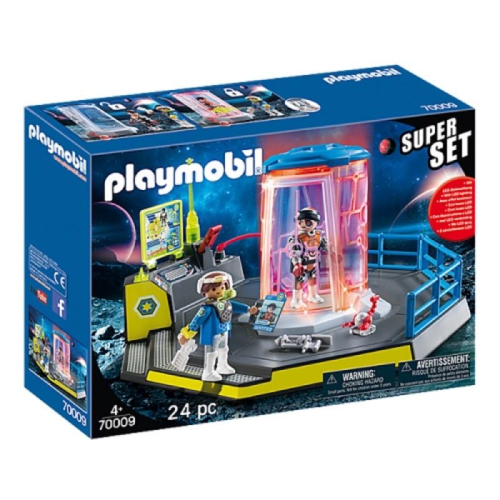 正版 德國 摩比人 銀河警察與遊騎兵 發光 銀河傳送門 Playmobil 70009 人偶 積木