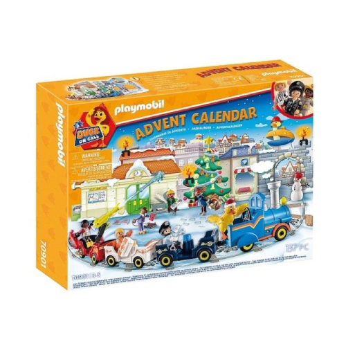 正版 摩比人 聖誕救援列車 聖誕火車 抽抽樂 70901 Playmobil 積木 人偶 公仔 火車 德國