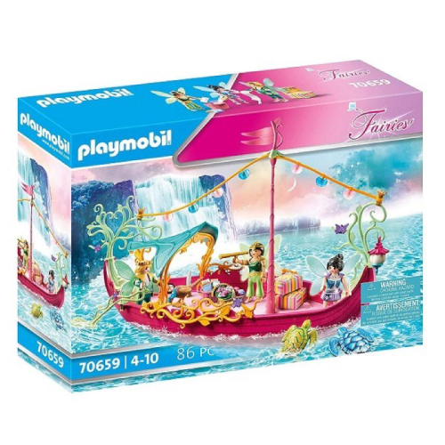 正版 摩比人 仙女船 Playmobil 70659 積木 人偶 公仔 德國