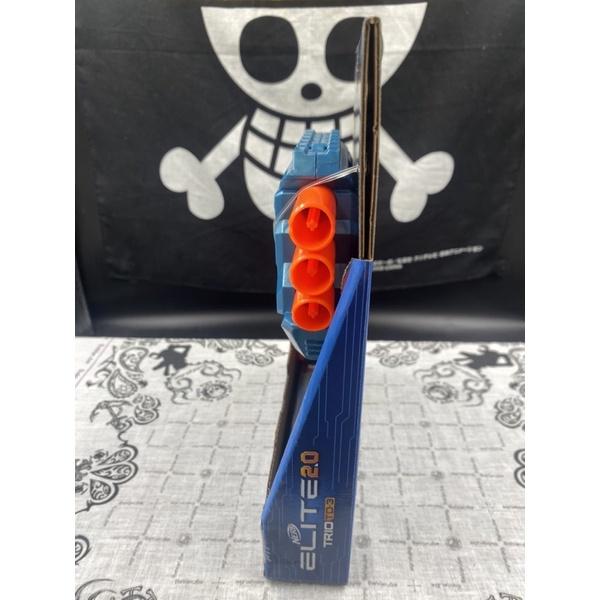 NERF 菁英 系列 射擊 三重奏 孩之寶 正版 白證 一次三發 玩具槍 子彈 軟膠-細節圖3