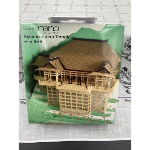 白證 正版 nano 日本 清水寺 on-131 紙模 模型 紙模型 paper