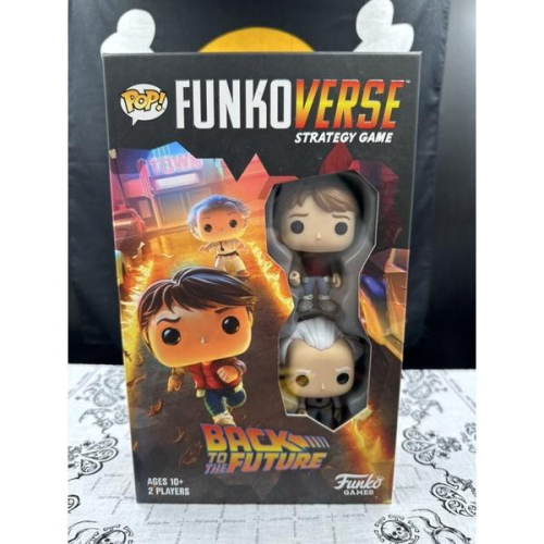 正版 Funko 回到未來 Funko verse 桌遊系列 限定版