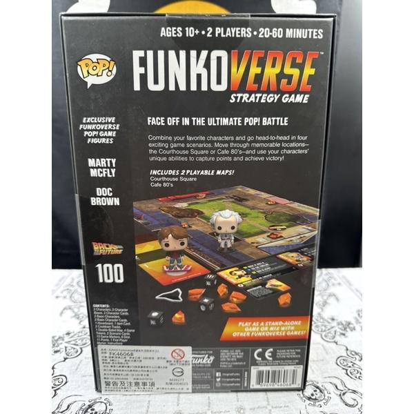 正版 Funko 回到未來 Funko verse 桌遊系列 限定版-細節圖4