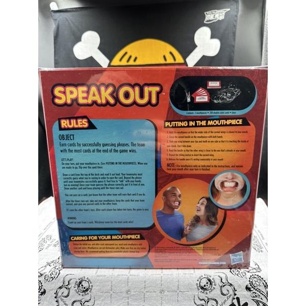 正版 誰是大舌頭 桌遊 孩之寶 Hasbro speak out 同樂 搞笑-細節圖3