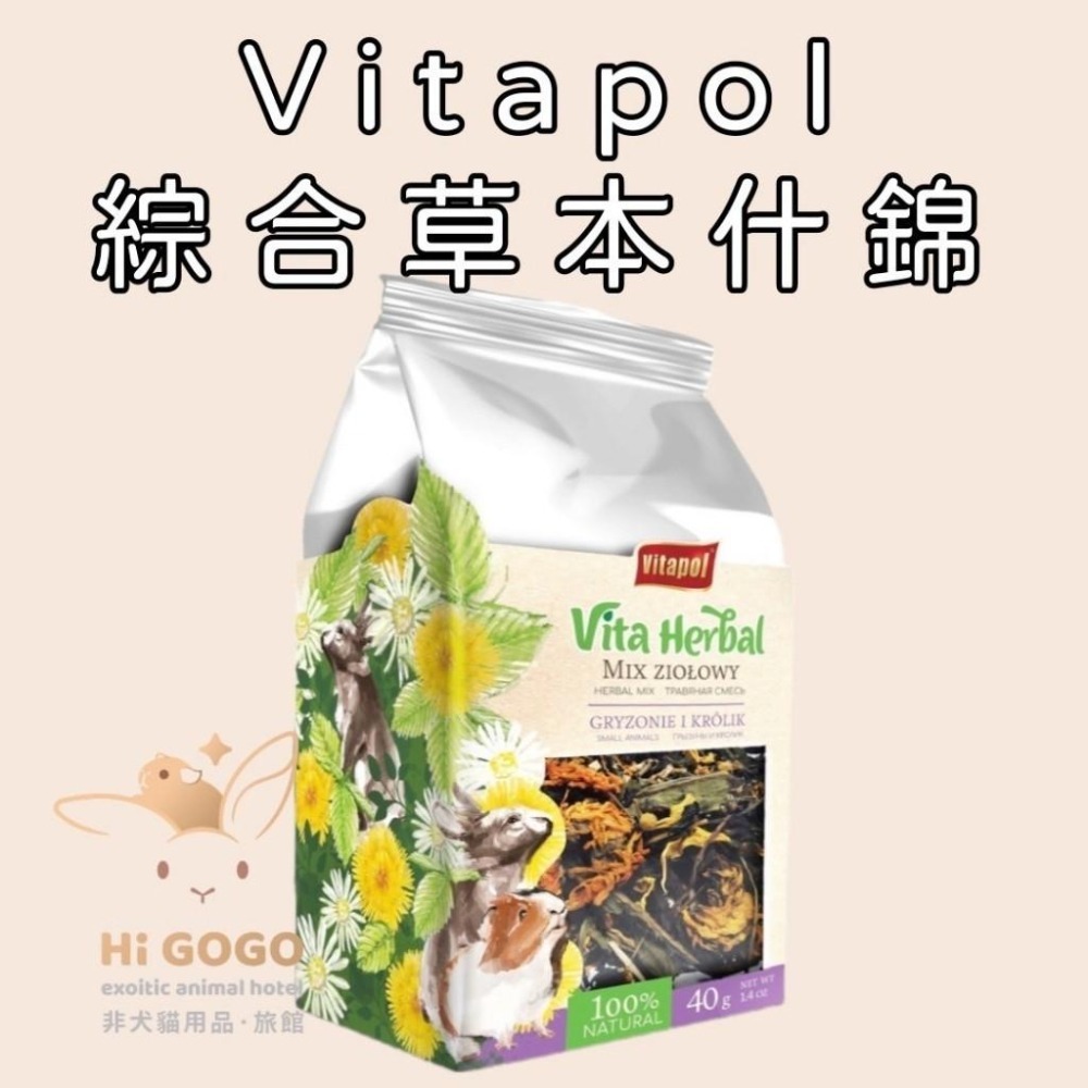 ◆HiGOGO◆Vitapol維他寶 小動物綜合點心 綜合草本什錦 防風草 磨牙豆角 原裝-細節圖4