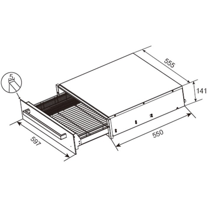 《日成》喜特麗 60cm JT-3507Q 秀雅型抽屜式烘碗機 送基本安裝-細節圖4