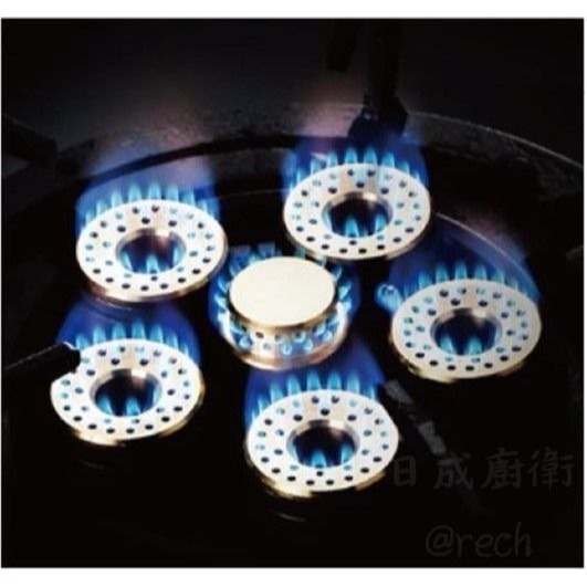 《日成》豪山牌二口檯面式瓦斯爐 黑玻 SB-2207-細節圖2