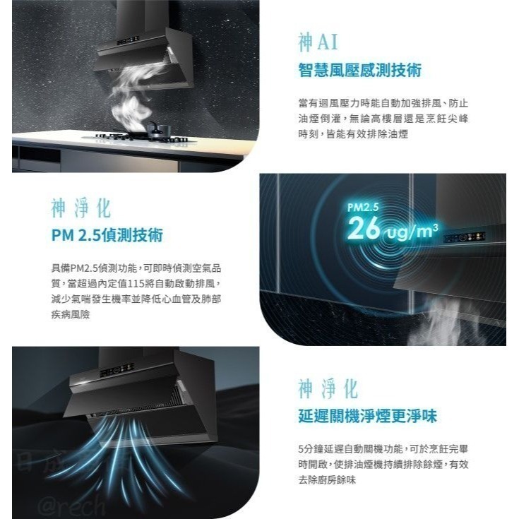 《日成》義大利 best 貝斯特 靠壁近吸式抽油煙機 G3150-細節圖4