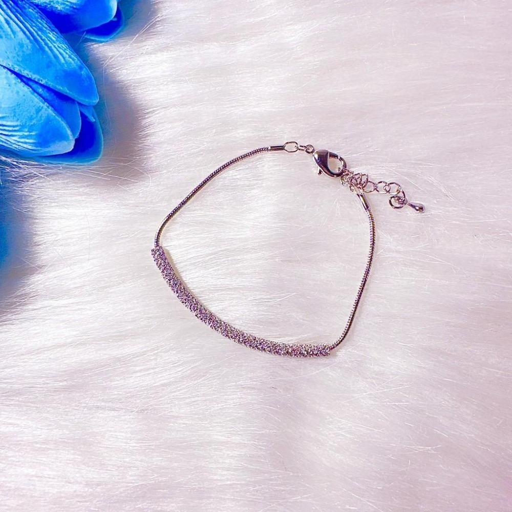 【正韓 水鑽輕奢蛇骨手鍊 】韓國飾品 韓國手鍊  女生飾品 手鍊 時尚配件 #WA7709-細節圖7