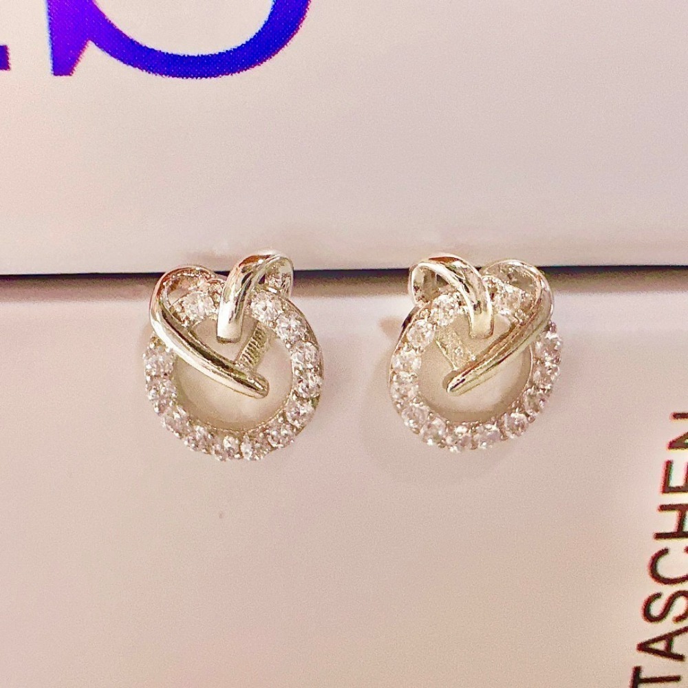 【正韓 圓圈水鑽愛心耳環】韓國飾品 韓國耳環 愛心耳環 女生耳環 女生飾品 耳環 飾品#WA7214-規格圖8