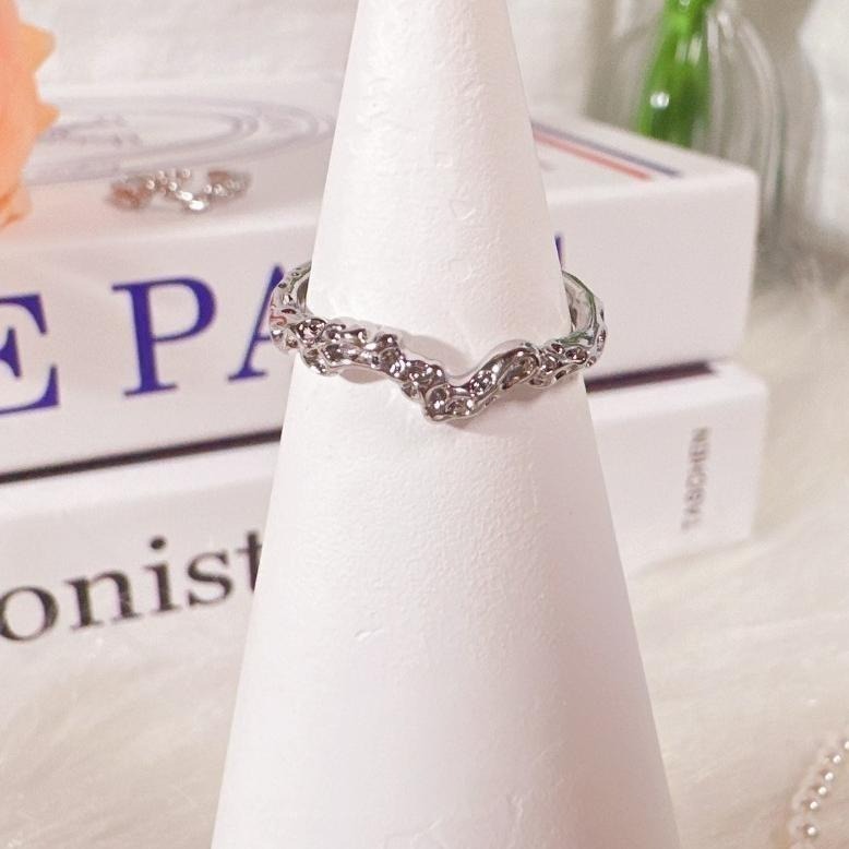 【不規則簡約造型戒指】開口戒 可調節戒指 戒指 設計款 女生飾品 飾品 女生戒指 CA0403-細節圖3