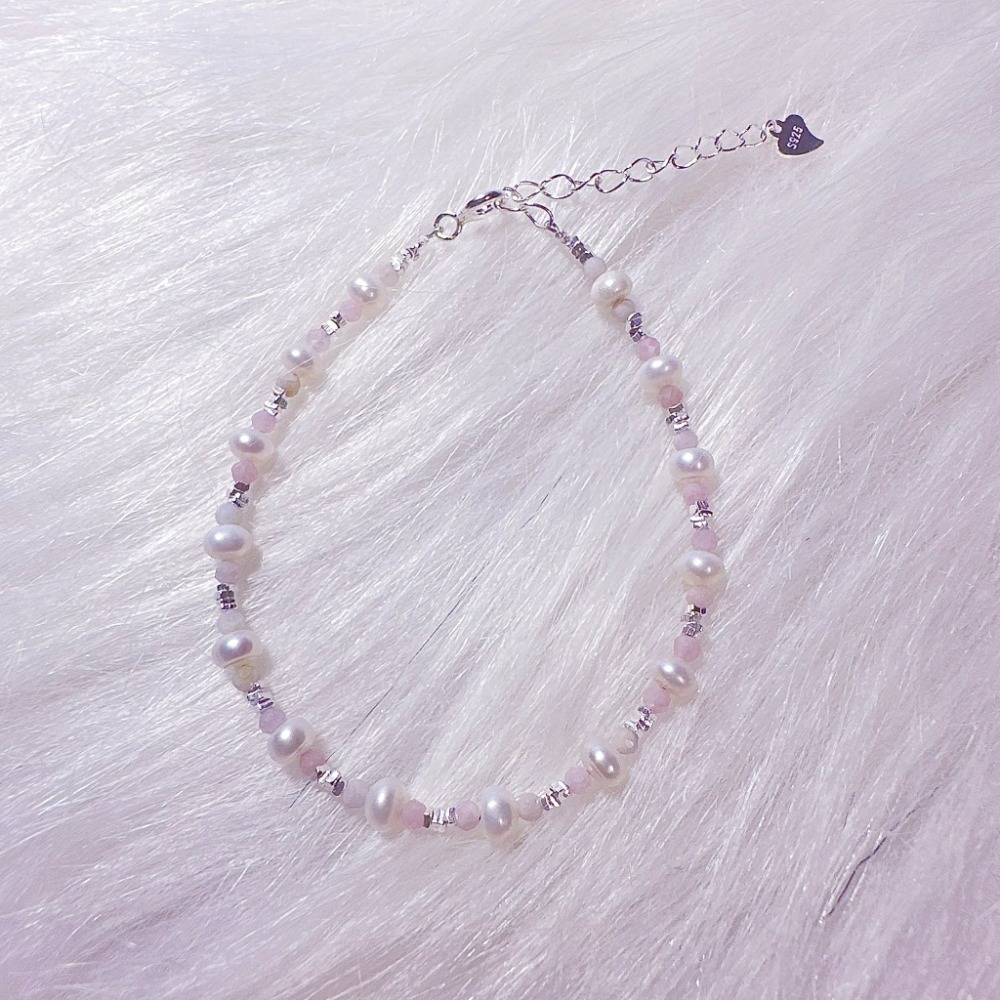 【925純銀 淡水珍珠小碎銀手鍊 】淡水珍珠 女生飾品 女生手鍊 飾品 手鍊 #CA0221-規格圖6