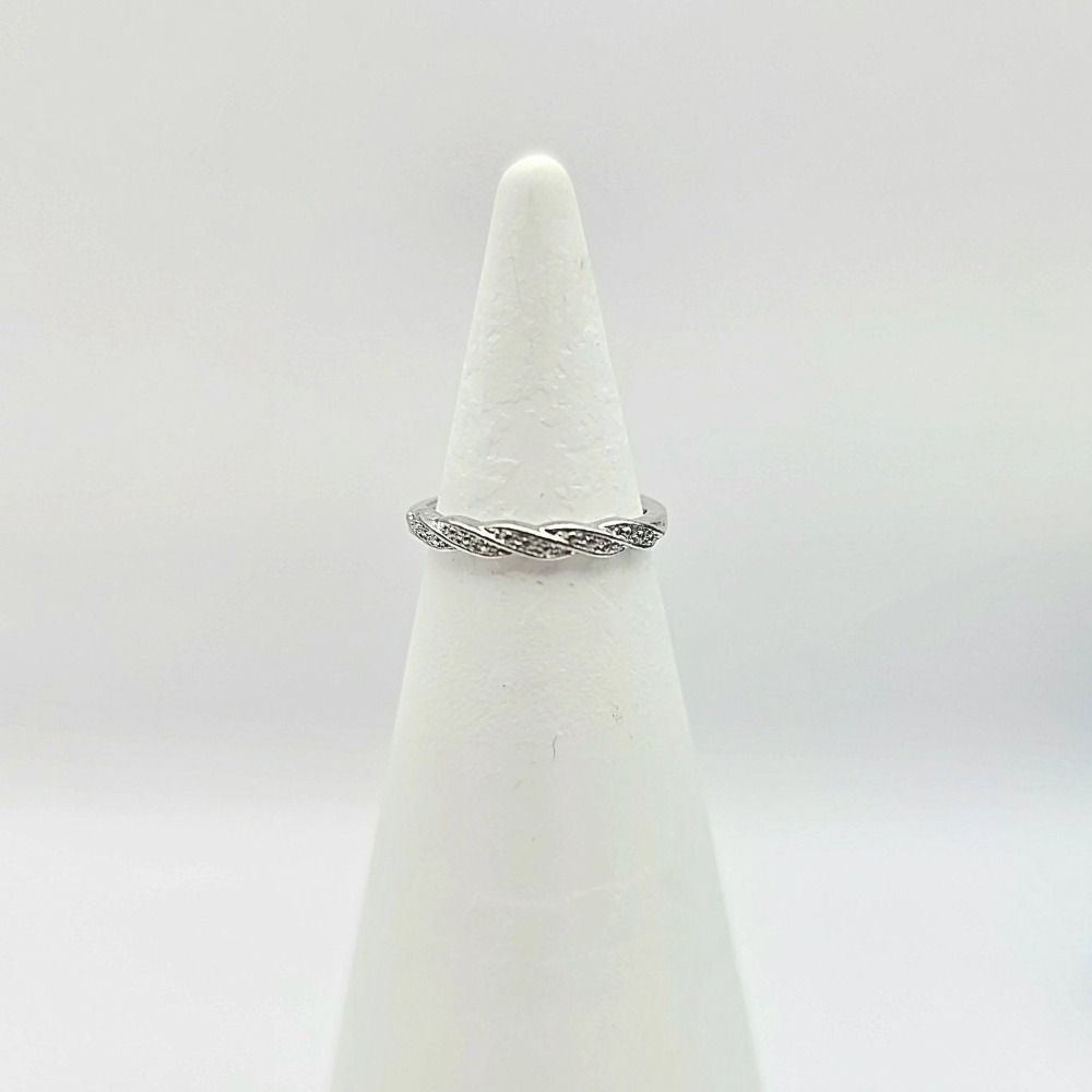 【簡約水鑽閃耀開口戒】戒指 飾品 首飾 手飾 時尚配件 #CA0101-細節圖5