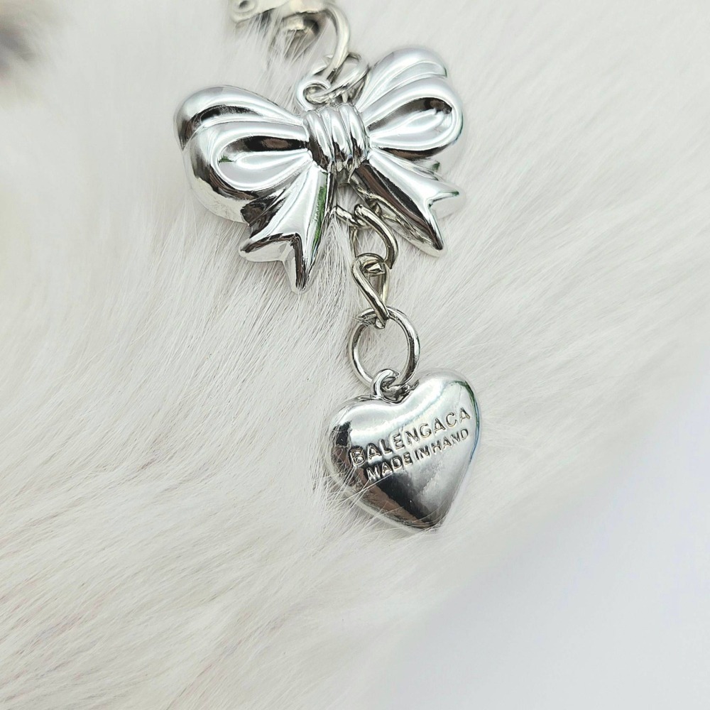 【蝴蝶結愛心垂墜吊飾】 鑰匙圈 掛飾 airpods吊飾 包包吊飾 配件 #CP0202-細節圖4