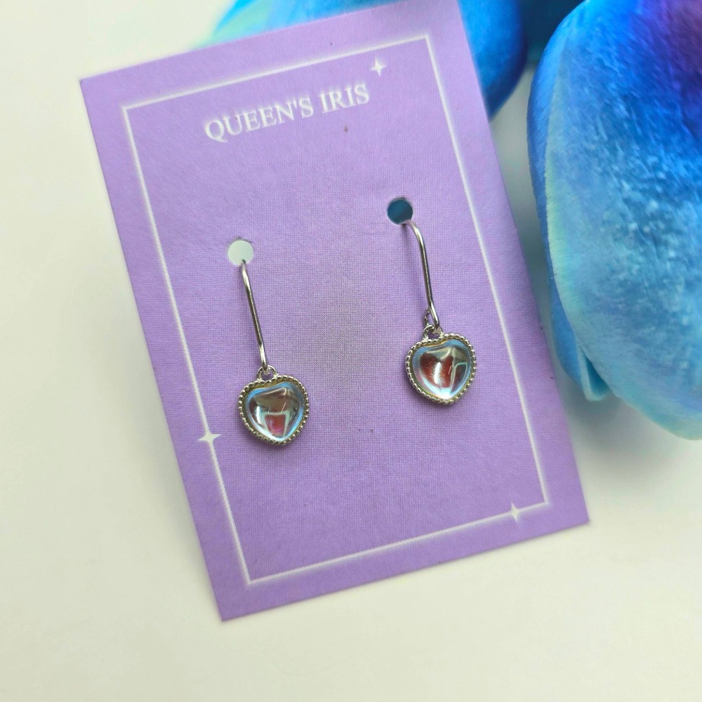 【月神之淚·星語】925純銀 韓系月光石耳環  氣質簡約耳環 耳飾 首飾 女生必備熱門飾品 送禮推薦 CA0206-細節圖3