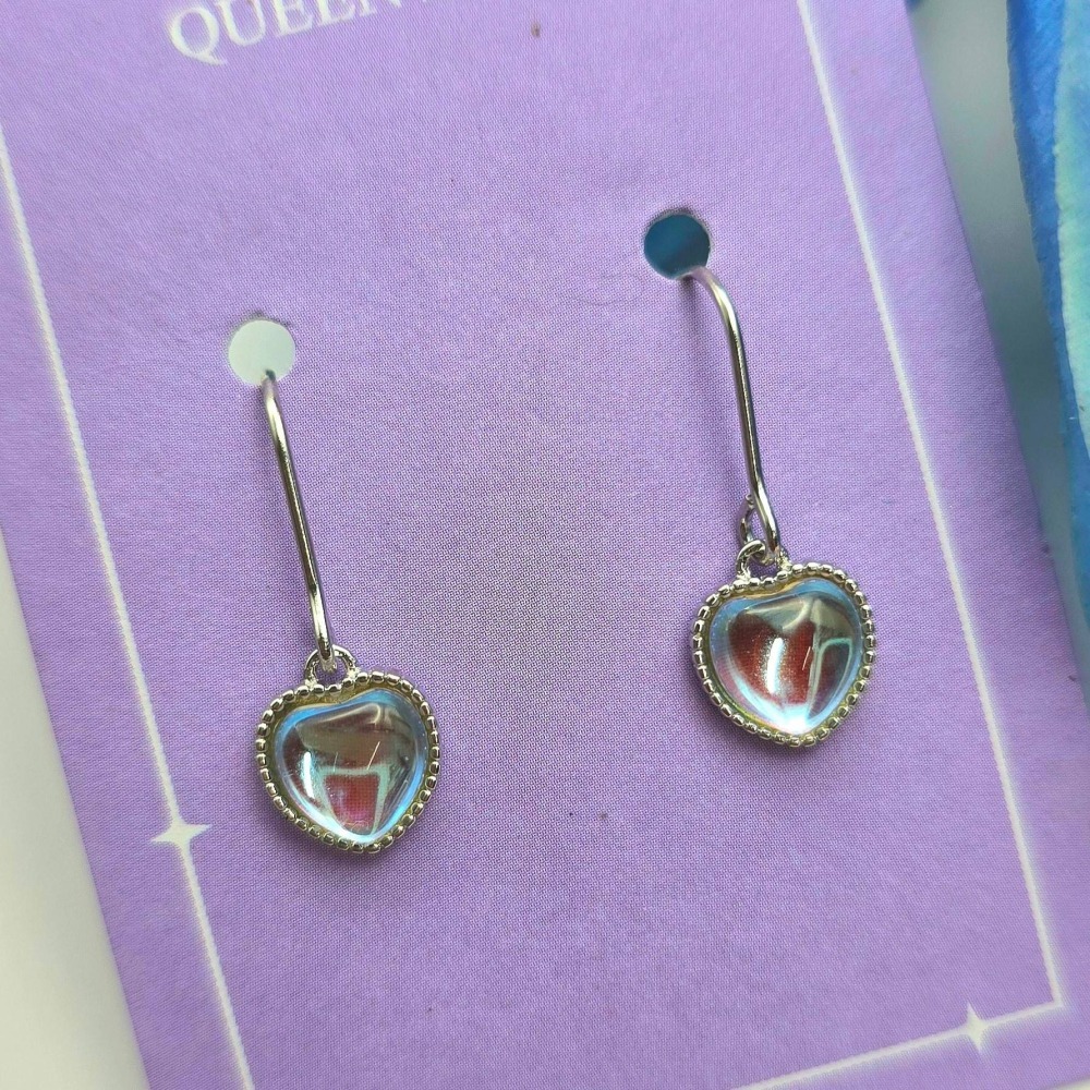 【月神之淚·星語】925純銀 韓系月光石耳環  氣質簡約耳環 耳飾 首飾 女生必備熱門飾品 送禮推薦 CA0206-細節圖4