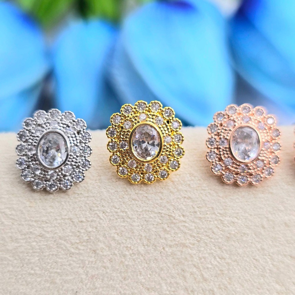 【現貨快速出】正韓 輕奢鑲鑽耳環 氣質優雅耳飾 鋯石耳環 明星同款飾品 女生推薦必備首飾 WA7245-細節圖3