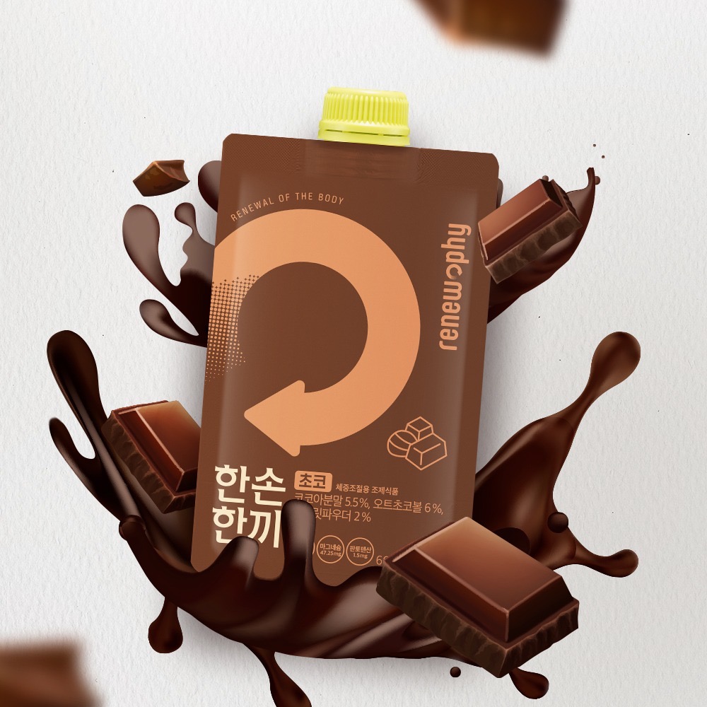 巧口奶昔🇰🇷 官方授權經銷 韓國代餐 巧克力可可代餐奶昔 代理批發零售 Renewphy 高蛋白燕麥-規格圖9