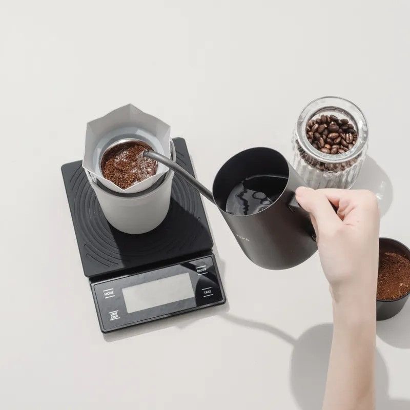 Ebor 多功能電子秤 咖啡手沖 烘焙 廚房料理 承重3kg 有計時功能-細節圖2