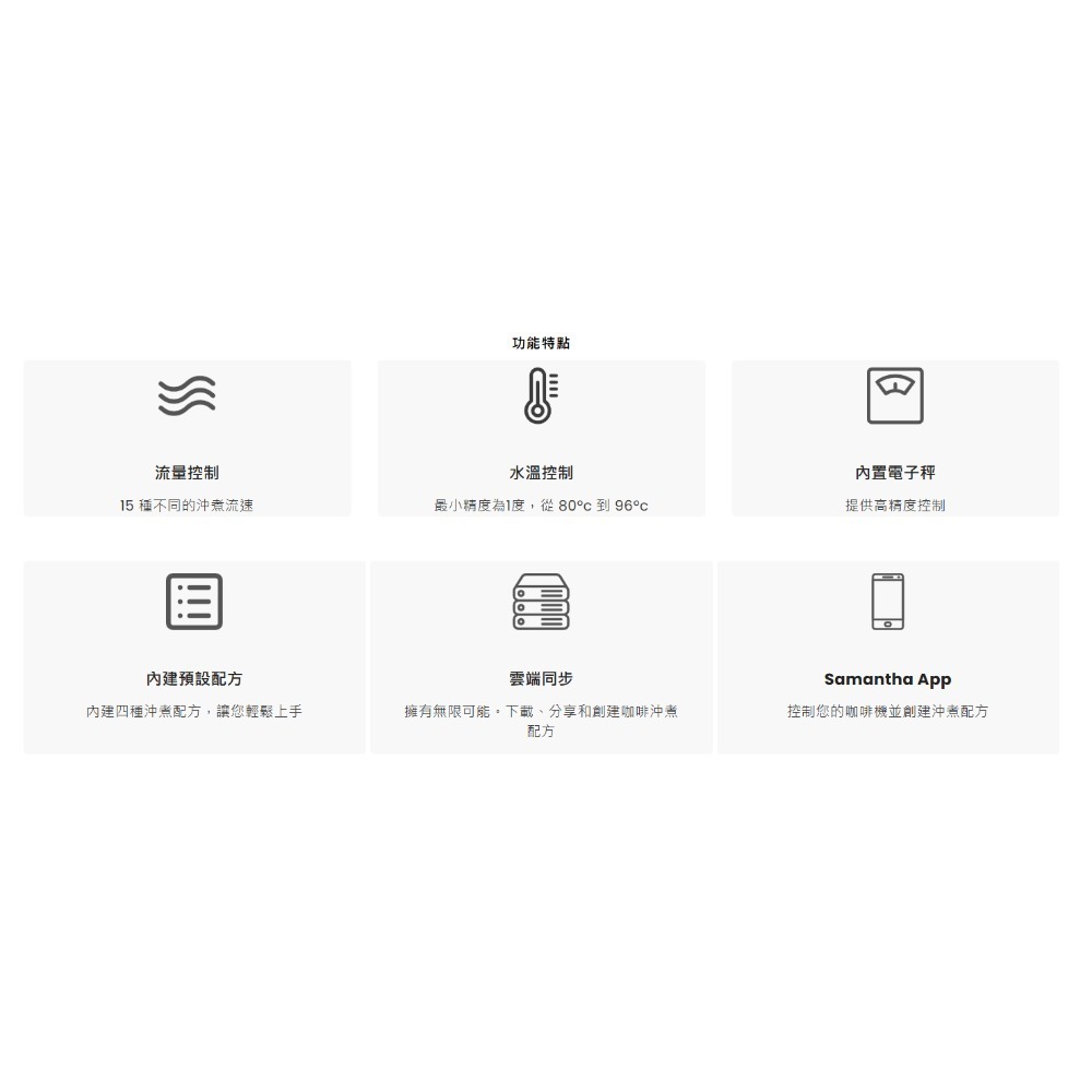 全新公司貨 HIROIA Samantha 智慧型手沖咖啡機 含盒 黑貓到宅免運-四点五咖啡販賣-細節圖5