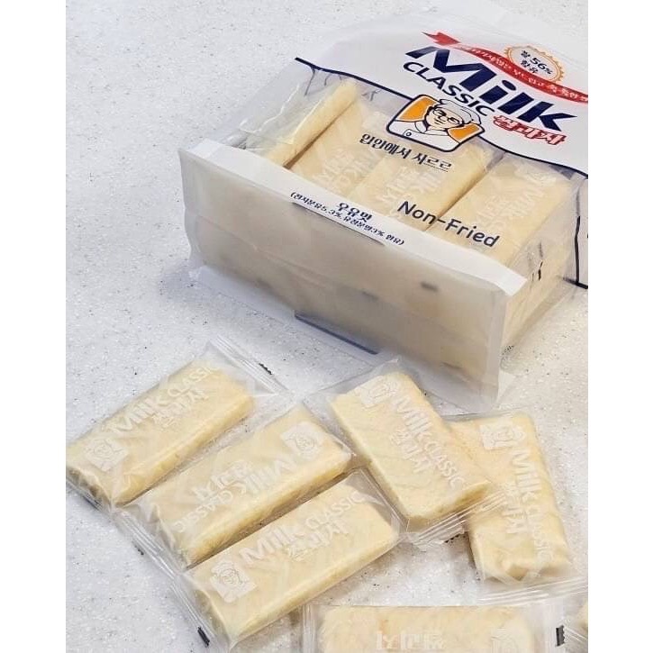 🇰🇷韓國濃醇香非油炸牛奶米餅240G-細節圖2