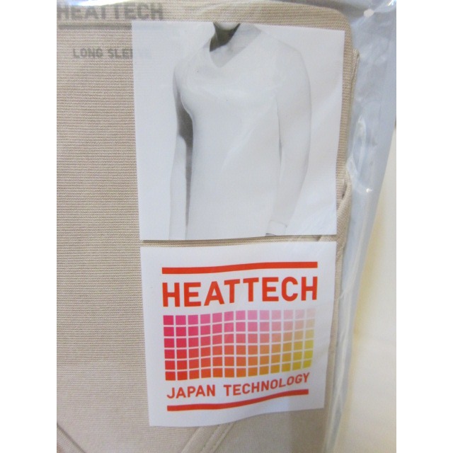 優衣庫 UNIQLO HEATTECH V領T恤 (男~九分袖~XL~全新~)-細節圖2