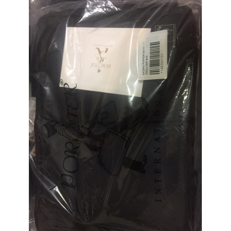 [正品機上免稅 現貨] PORTER INTERNATIONAL NEW HEAT 斜肩包 - 深藍色-細節圖4