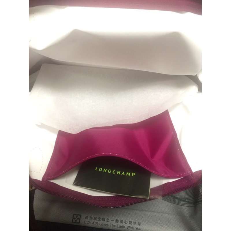 [長榮免稅品 代購最低] LONGCHAMP LE PLIAGE CLUB 長把大型肩背包－桃色 出清最後一個-細節圖6