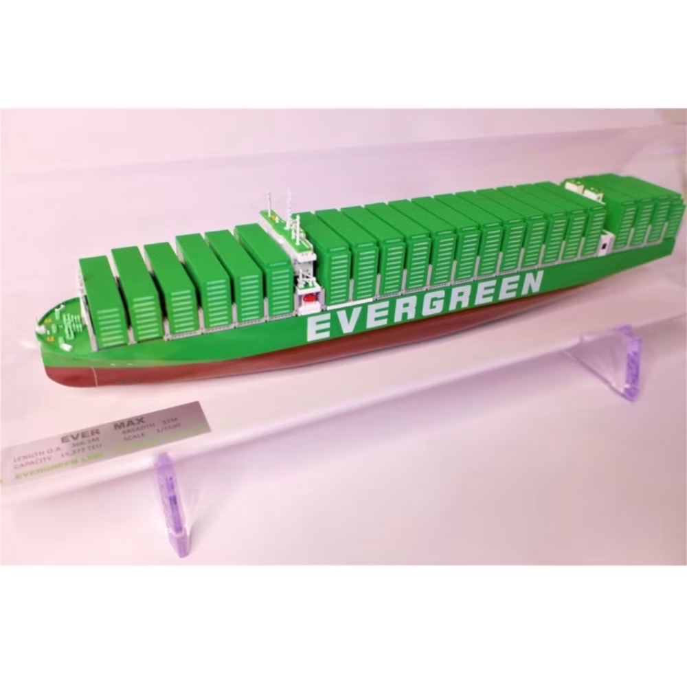 長榮海運 最新貨櫃船M款模型~限量-細節圖2