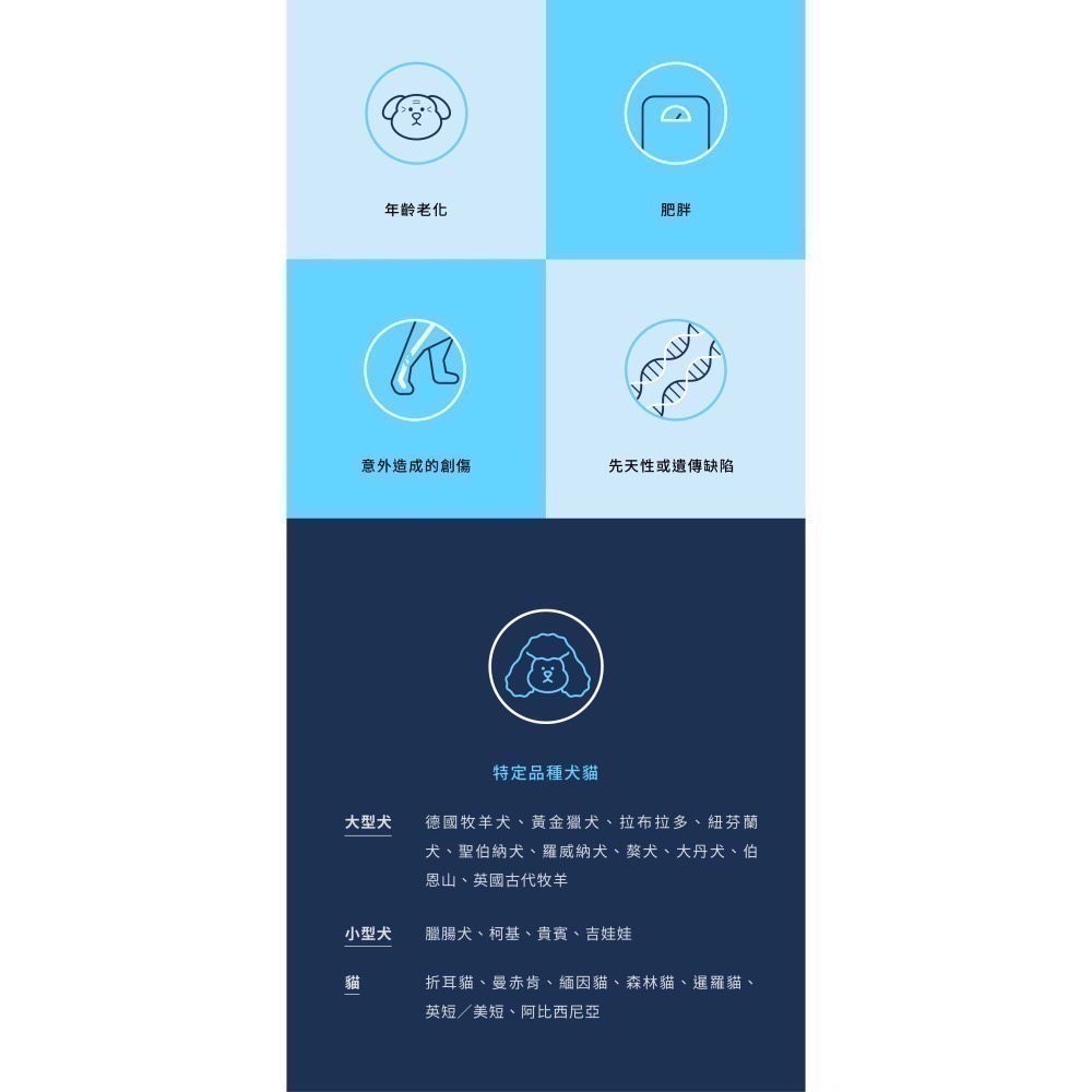 ★★現貨★★【寵立善】寵物天然保健食品/ 犬貓專用UC-II關節保養粉 獨家專利最高9合1超強複方 自然食-細節圖5