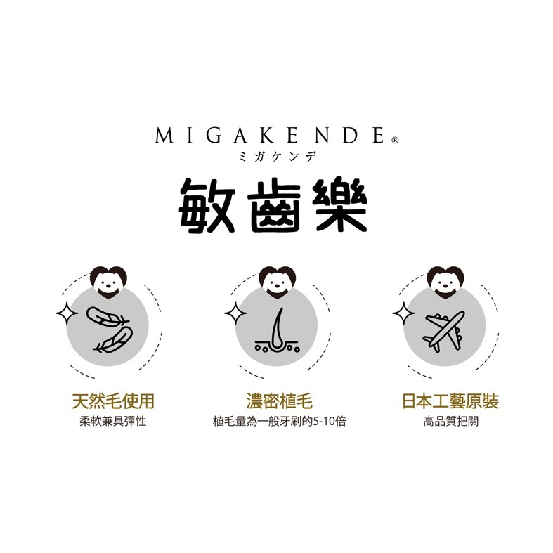 ★★現貨【MIGAKENDE 敏齒樂】日本寵物專用天然毛牙刷 寵物潔牙 寵物牙刷 口腔清潔 小刷頭牙刷 犬貓 自然食-細節圖4