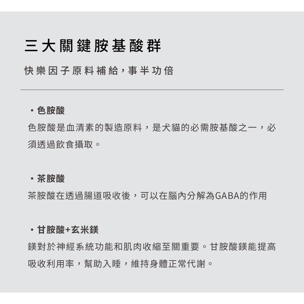 ★★現貨★★【寵立善】犬貓紓壓情緒保健胜肽 2+1高效紓壓複方 雙效GABA SAMe-X 寵物焦慮舒壓放鬆 自然食-細節圖9