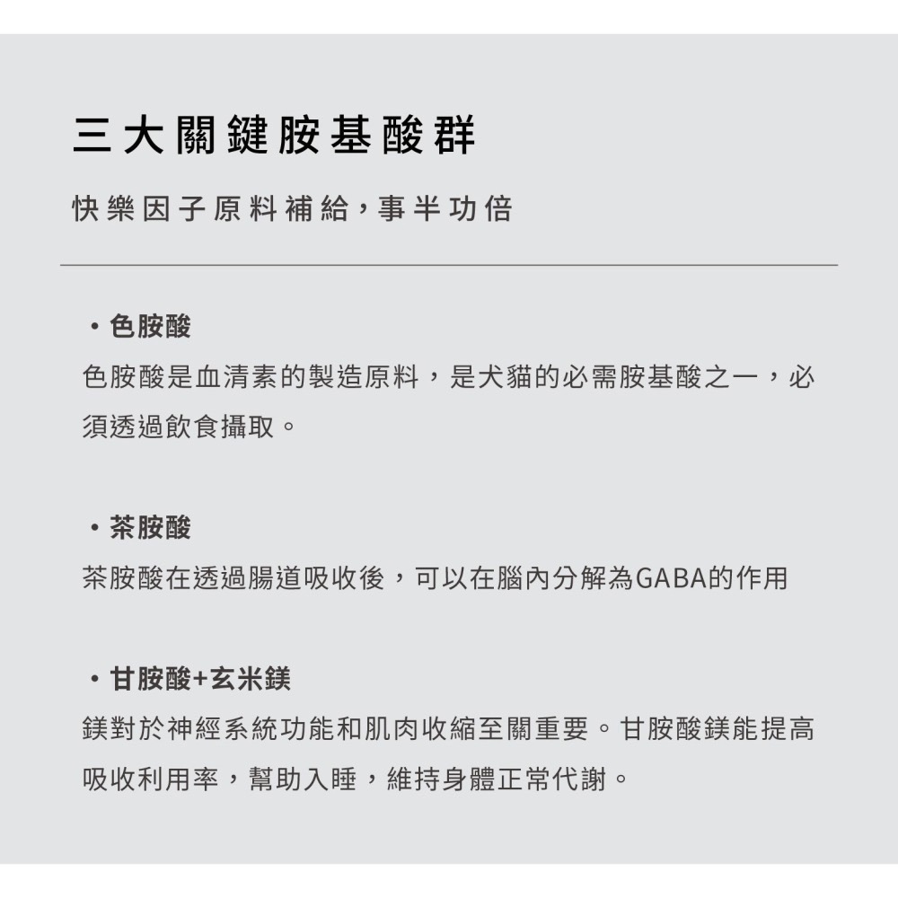 ★★現貨★★【寵立善】犬貓紓壓情緒保健胜肽 2+1高效紓壓複方 雙效GABA SAMe-X 寵物焦慮舒壓放鬆 自然食-細節圖9